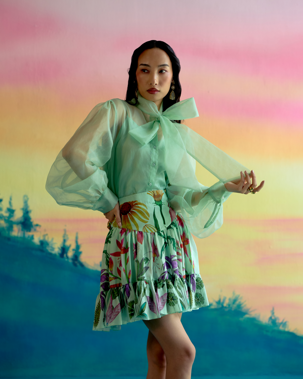 Daisy skirt set