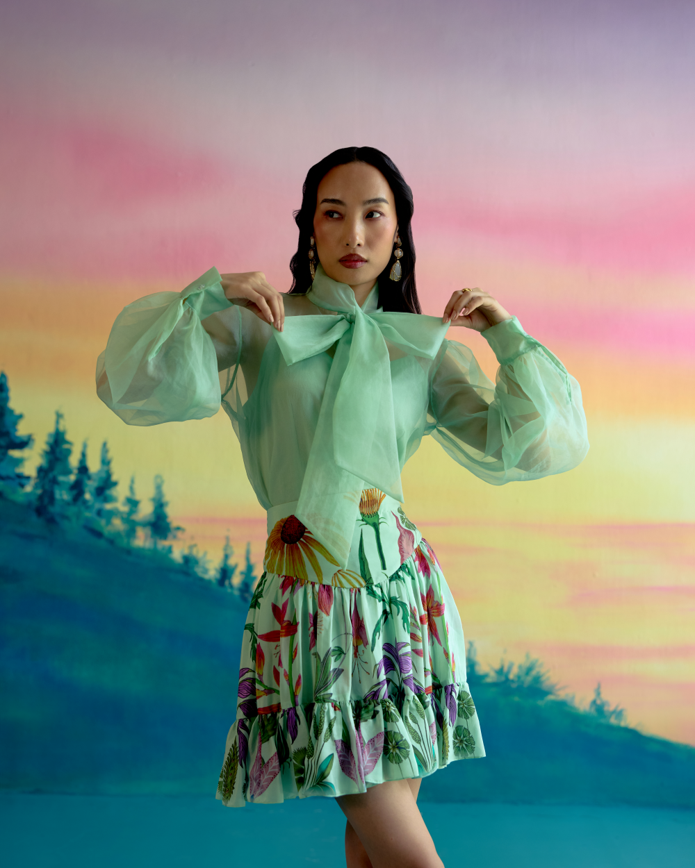 Daisy skirt set
