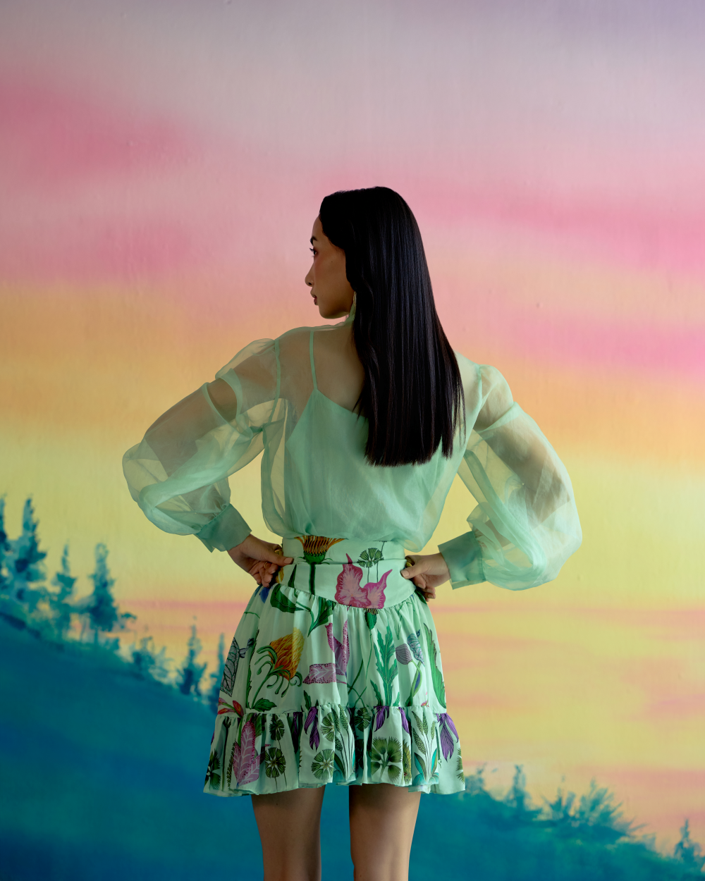 Daisy skirt set