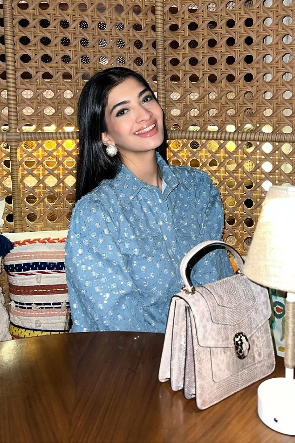 Hanna Khan in our Elara Shirt