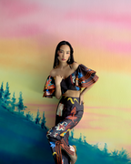 Flora blanc co-ord set