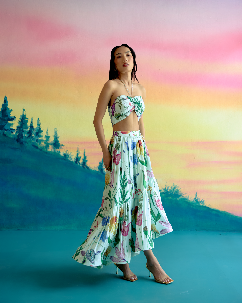 Janice skirt set