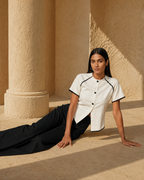 Ivory edge top