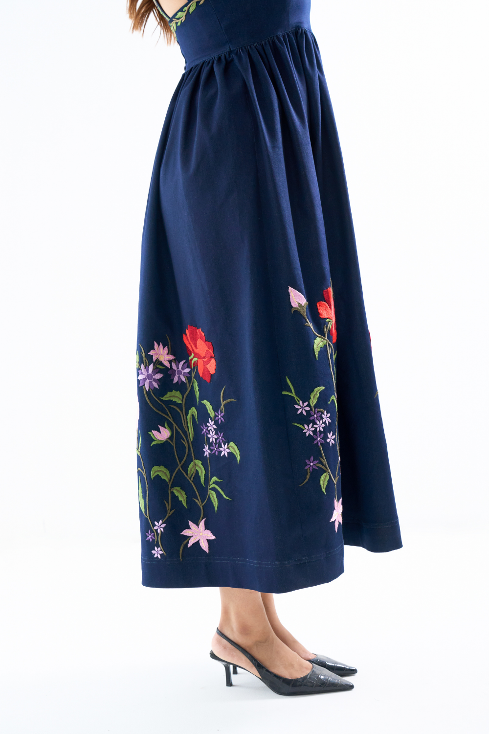 Bloom Denim Dress