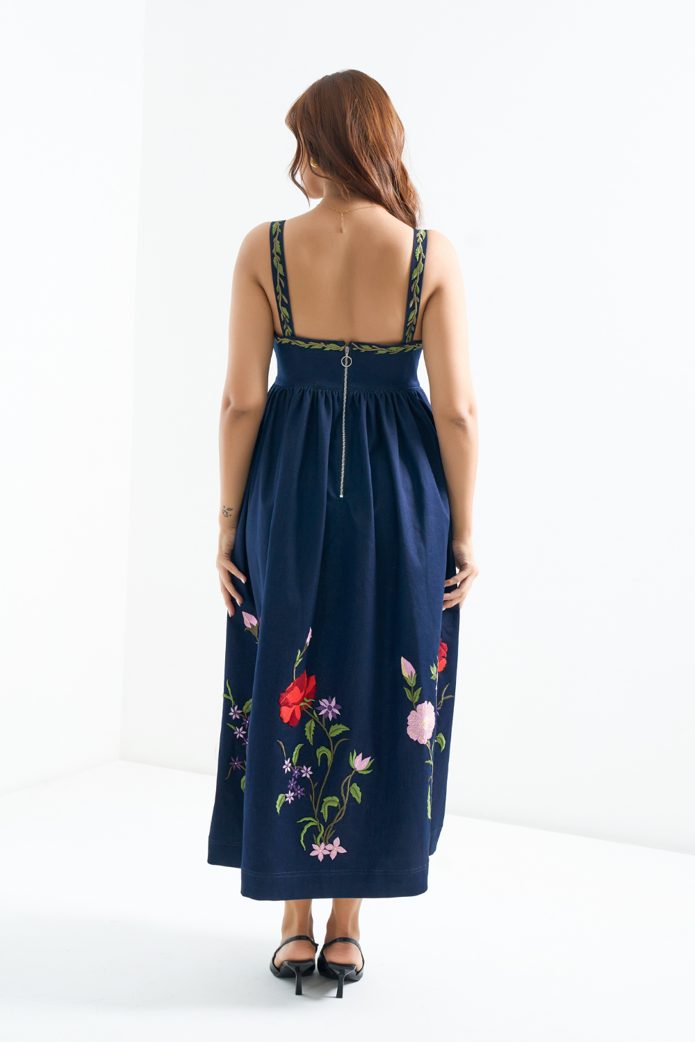 Bloom Denim Dress