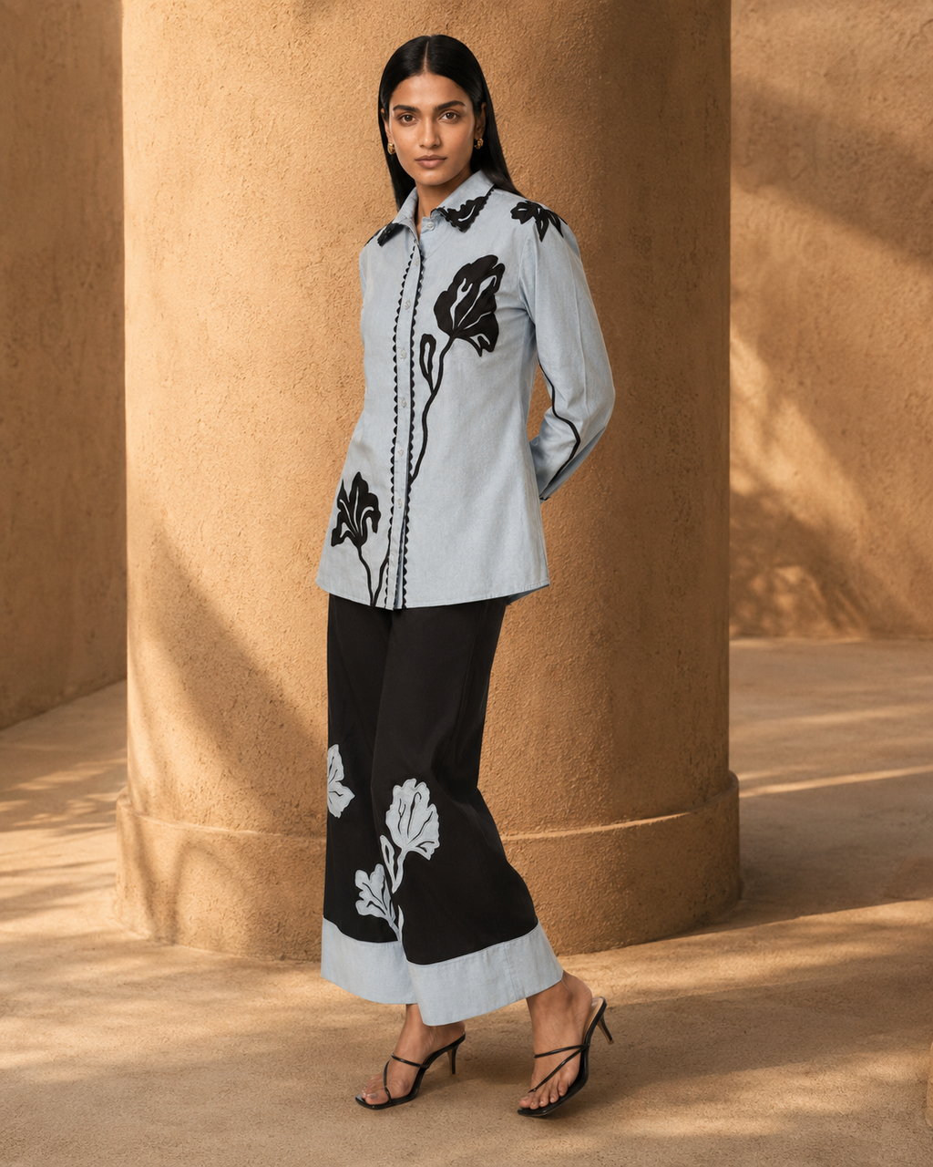 AZURE BLOOM CO -ORD