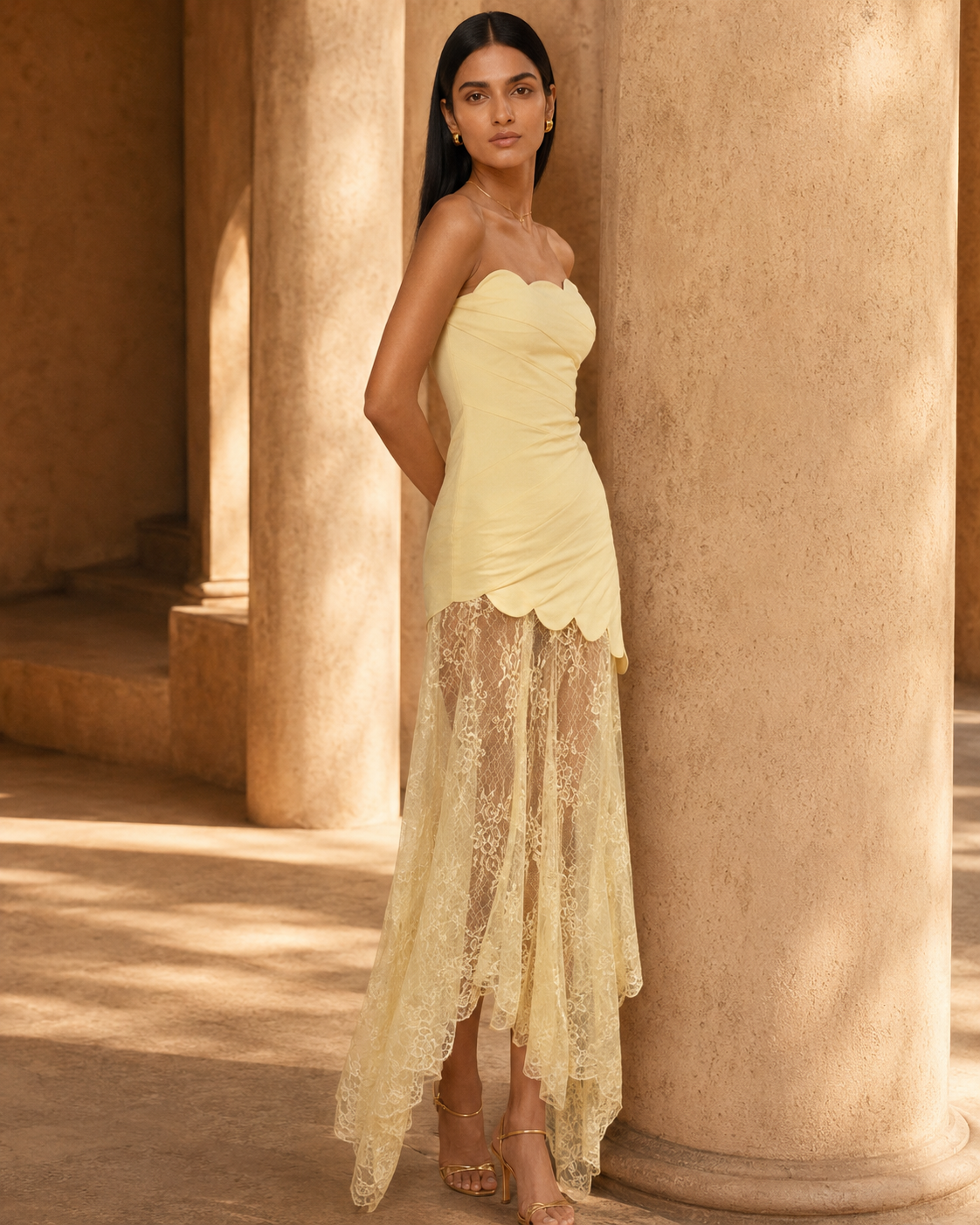 LUNE LACE DRESS