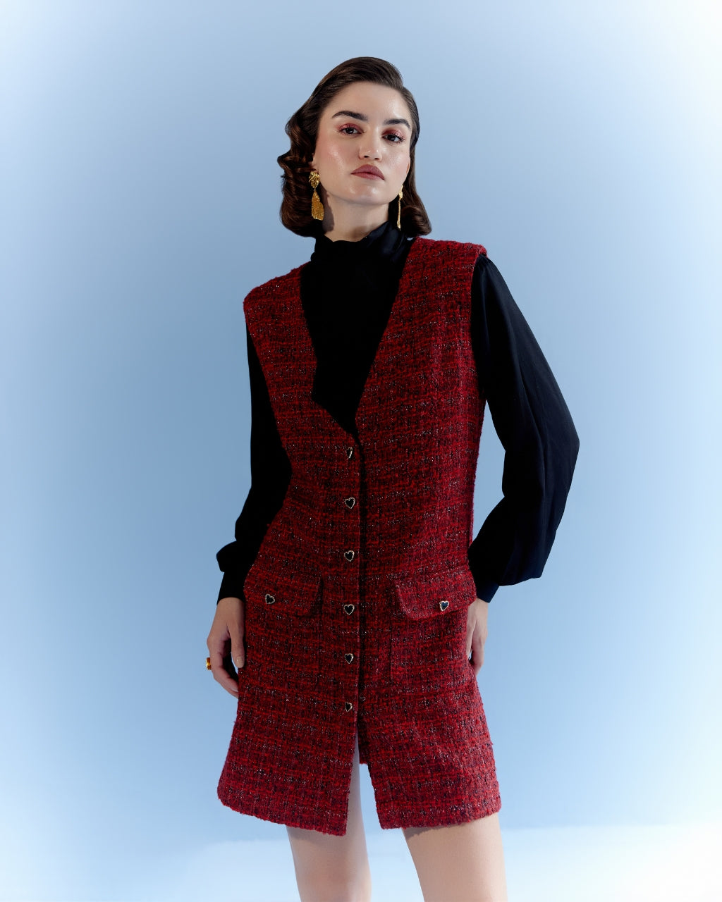 Quinn tweed dress