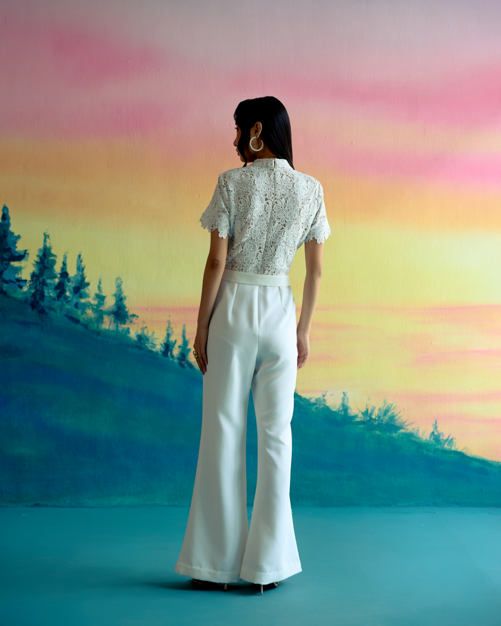 Ivory hour jumpsuit