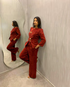 Maison Ember Tweed set