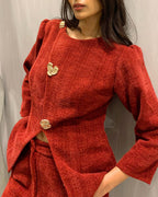 Maison Ember Tweed set