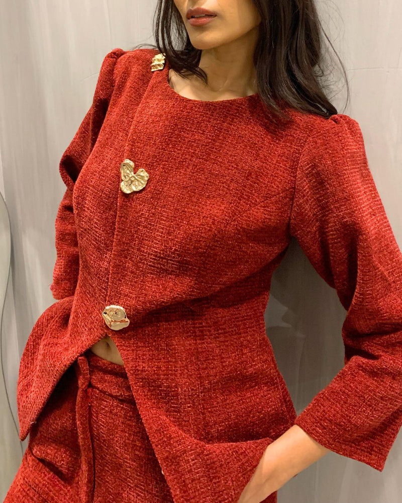 Maison Ember Tweed set