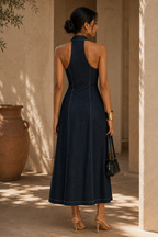 Classique denim dress