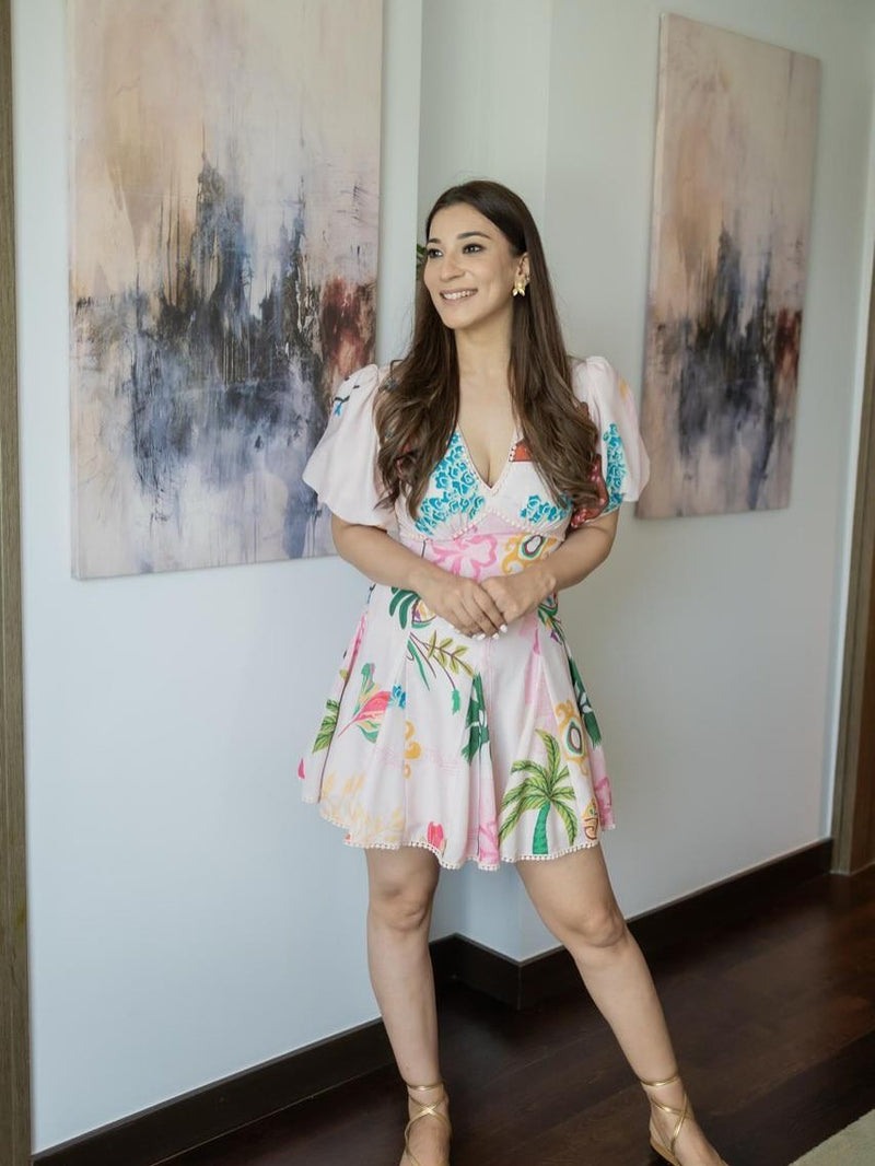 Parisa Barkzi in our Rosa dress