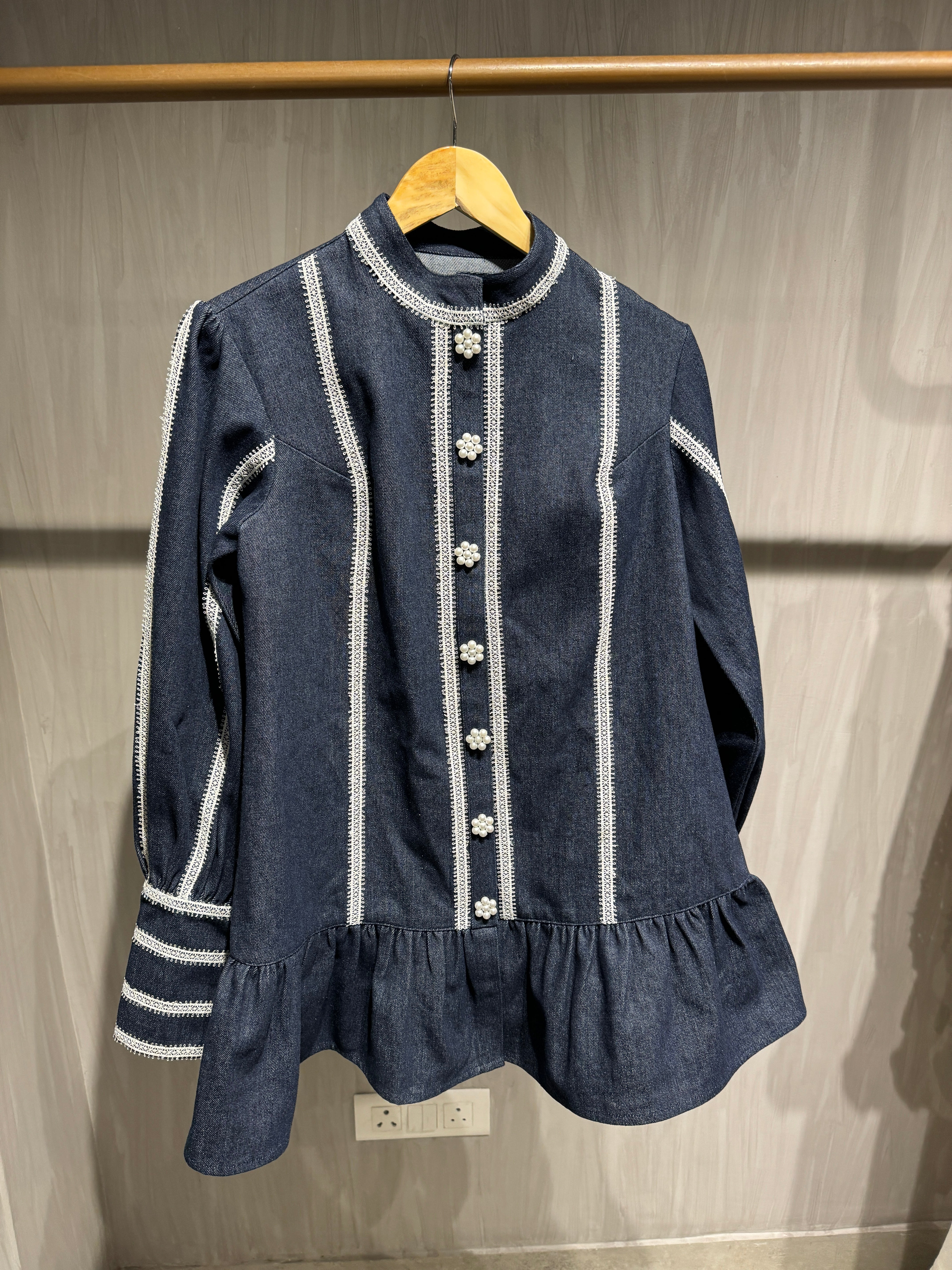 Daisy denim dress