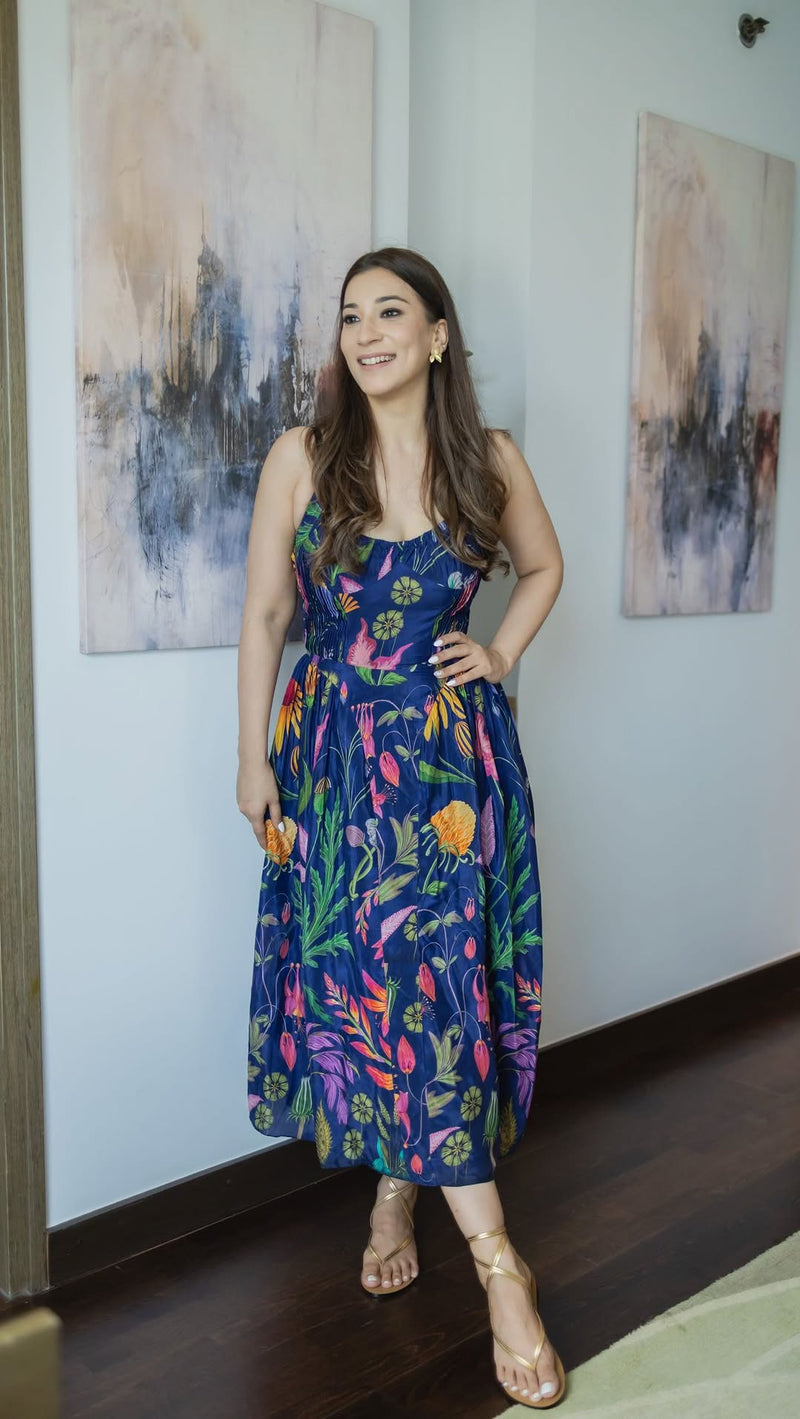 Parisa Barkzi in our Elsie dress Kaysho Parisa Barkzi in our Elsie dress Kaysho