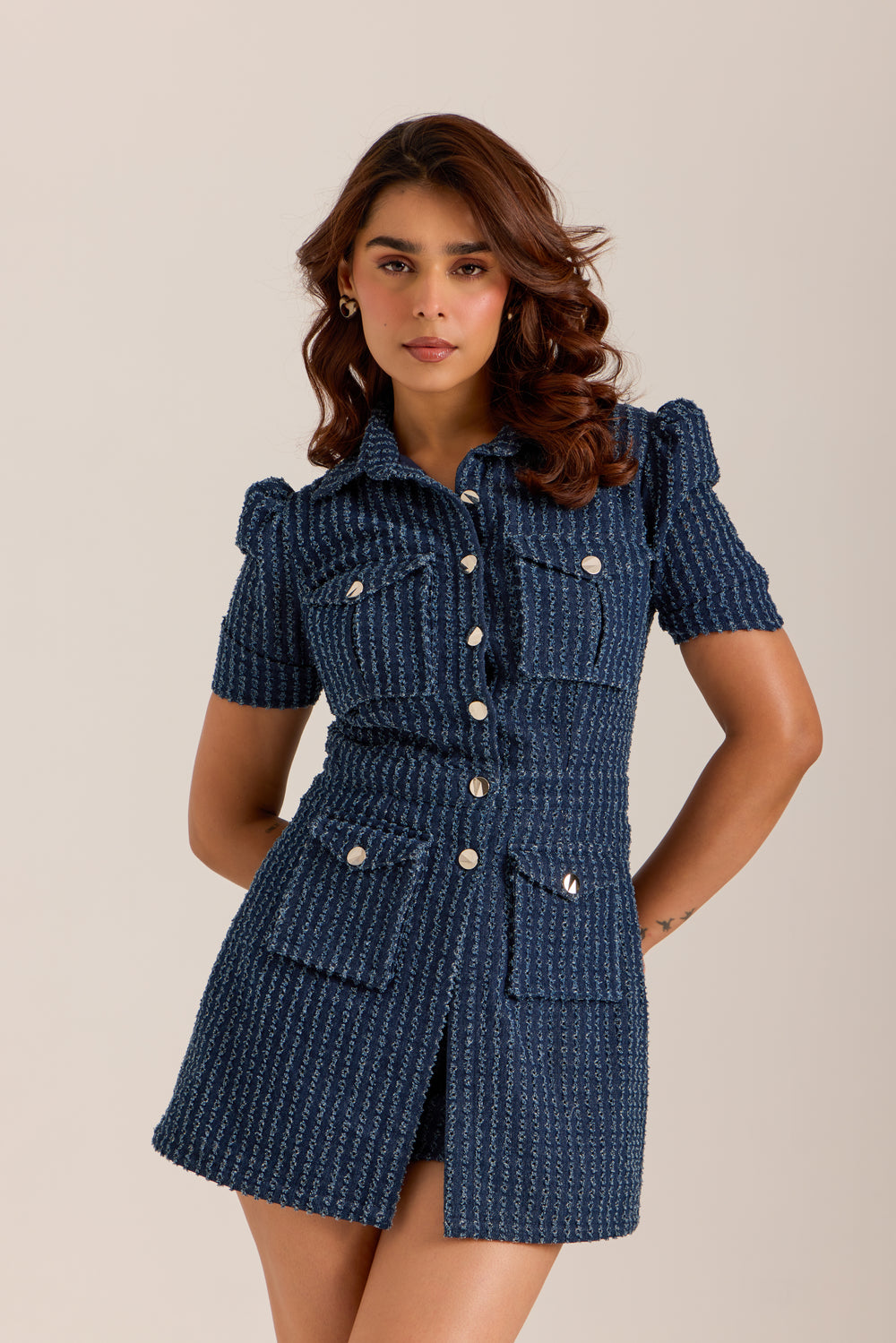 Priya Dora in our Cai Playsuit