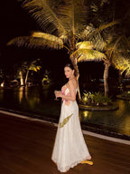 Smriti Khanna in Our Primrose dress