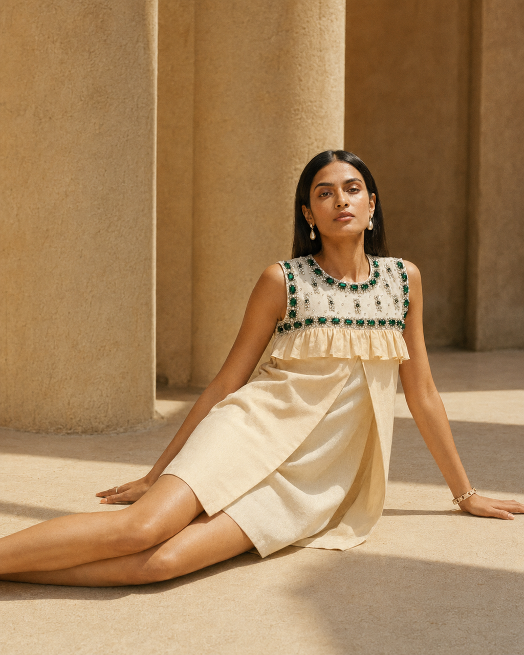 ⁠Emerald Muse Dress