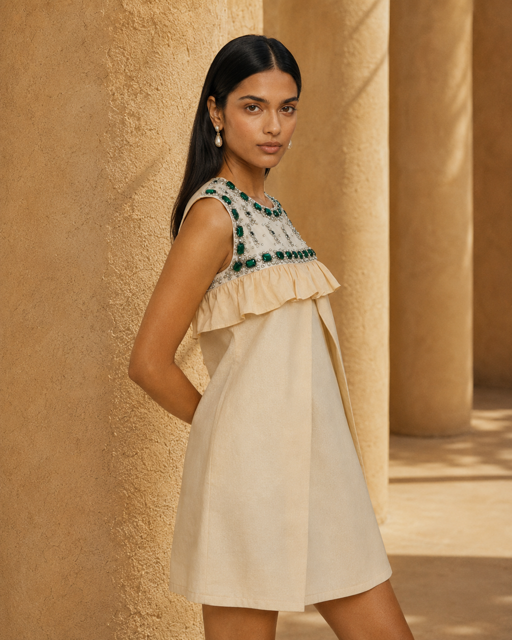 ⁠Emerald Muse Dress