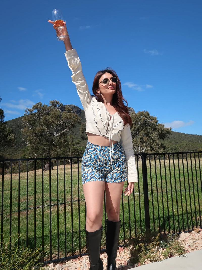 Prakriti Kakar in our Vintage visa co-ord