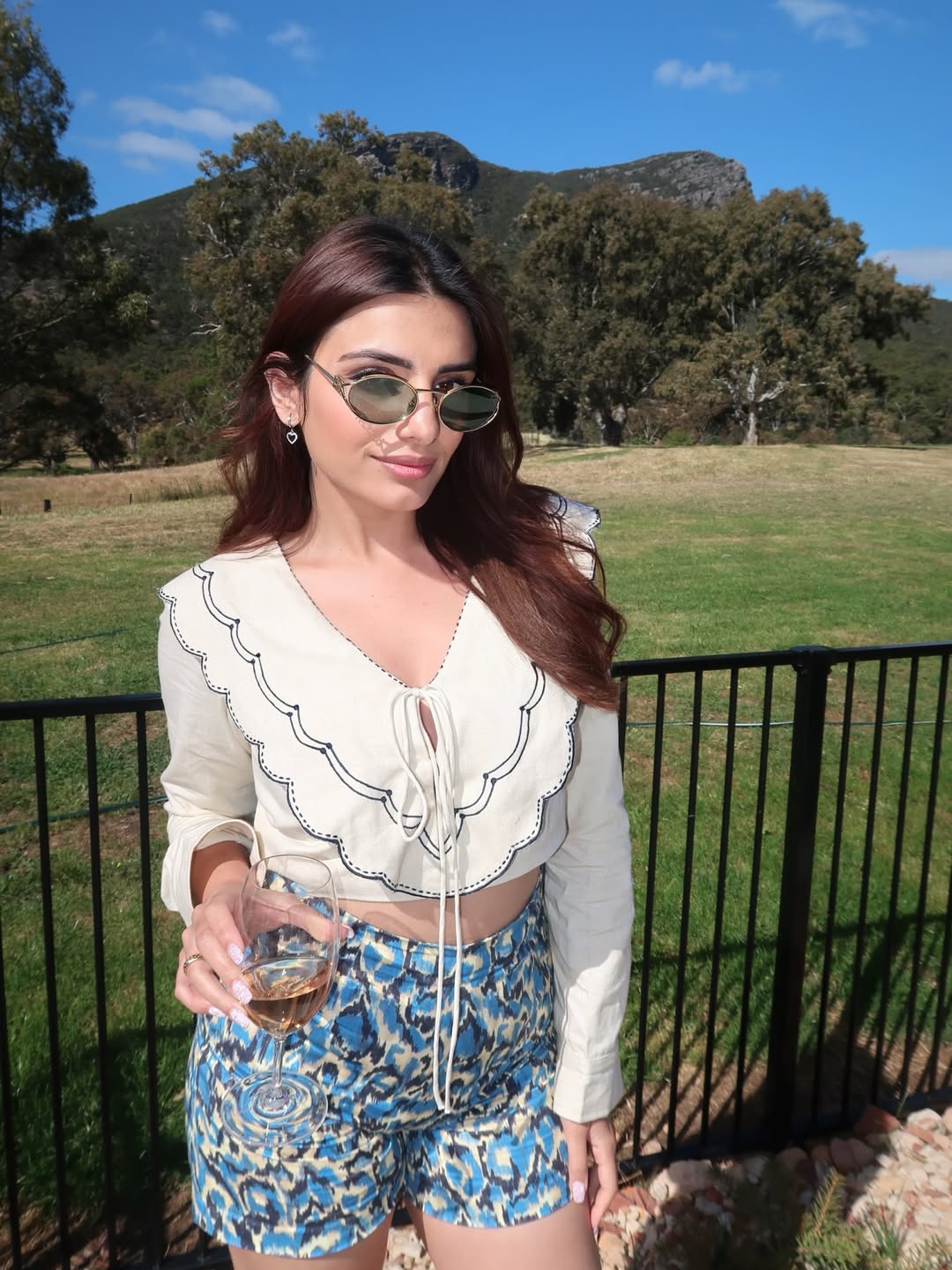 Prakriti Kakar in our Vintage visa co-ord